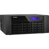 QNAP TS-h1290FX NAS Tower Ethernet LAN Sort 7232P NAS, Tower, EPYC, 7232P, Sort