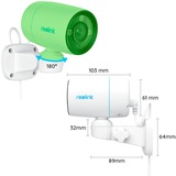 Reolink P330P, Overvågningskamera Hvid/Sort