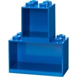 Room Copenhagen LEGO Regal Brick Shelf 8+4, Set, Hylde Blå