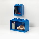 Room Copenhagen LEGO Regal Brick Shelf 8+4, Set, Hylde Blå
