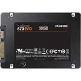 SAMSUNG 870 EVO 2.5" 500 GB Serial ATA III V-NAND, Solid state-drev 500 GB, 2.5", 560 MB/s, 6 Gbit/sek.