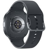 SAMSUNG Galaxy Watch 8 3,81 cm (1.5") AMOLED 44 mm Digital 480 x 480 pixel Berøringsskærm Sølv Wi-Fi GPS (satellit), SmartWatch mørk grå, 3,81 cm (1.5"), AMOLED, Berøringsskærm, 32 GB, GPS (satellit), 34 g