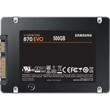 Samsung 870 EVO 500 GB 2.5" Serial ATA III V-NAND, Solid state-drev 500 GB, 2.5", 560 MB/s, 6 Gbit/sek.