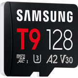 Samsung T9 microSDXC 128 GB, Hukommelseskort Sort