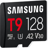 Samsung T9 microSDXC 128 GB, Hukommelseskort Sort
