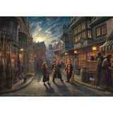 Schmidt Spiele Thomas Kinkade Studios Wizarding World Harry Potter - Diagon Alley, Puslespil 