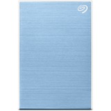 Seagate One Touch STKZ5000402 ekstern harddisk 5 TB 2.5" Micro-USB B 3.2 Gen 1 (3.1 Gen 1) Blå Lyseblå, 5 TB, 2.5", 3.2 Gen 1 (3.1 Gen 1), Blå