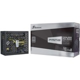 Seasonic PRIME Fanless PX enhed til strømforsyning 450 W 20+4 pin ATX ATX Sort, PC strømforsyning Sort, 450 W, 100 - 240 V, 50/60 Hz, 100 W, 444 W, 100 W