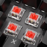 Sharkoon Gaming-tastatur Sort, BE Layout, Huano Red