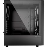 Sharkoon RGB WAVE renoveret, Towerkabinet Sort