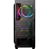 Sharkoon RGB WAVE renoveret, Towerkabinet Sort