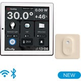 Shelly Wall Display + Shelly BLU H&T, Kontrolpanel Hvid