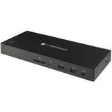 Toshiba Dynabook USB-C Dock renoveret, Docking station Sort