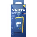 VARTA Digital LCD batteritester AA / AAA / C / D / E, Måleinstrument Blå
