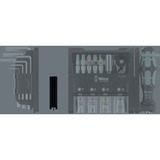 Wera Tool-Check modulært sæt Imperial 1, med 3 værktøjsmoduler, Bit sæt Sort/Grøn