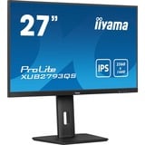 iiyama ProLite XUB2793QS-B7 computerskærm 68,6 cm (27") 2560 x 1440 pixel Quad HD LED Sort, LED-skærm Sort (mat), 68,6 cm (27"), 2560 x 1440 pixel, Quad HD, LED, 1 ms, Sort
