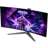 AOC AG346UCD, Gaming Skærm mørk grå/Sort