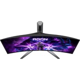 AOC AGON PRO AG346UCD computerskærm 86,4 cm (34") 3440 x 1440 pixel Wide Quad HD QD-OLED Sort, Grå, Gaming Skærm mørk grå/Sort, 86,4 cm (34"), 3440 x 1440 pixel, Wide Quad HD, QD-OLED, 0,03 ms, Sort, Grå