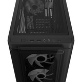 ASUS A23 PLUS TG ARGB BLACK Micro Tower Sort, Towerkabinet Sort, Micro Tower, PC, Sort, micro ATX, Mini-ITX, Spil, Flere