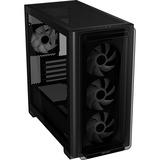 ASUS A23 PLUS TG ARGB BLACK Micro Tower Sort, Towerkabinet Sort, Micro Tower, PC, Sort, micro ATX, Mini-ITX, Spil, Flere