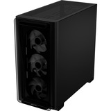 ASUS A23 PLUS TG ARGB BLACK Micro Tower Sort, Towerkabinet Sort, Micro Tower, PC, Sort, micro ATX, Mini-ITX, Spil, Flere