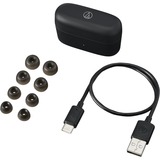 Audio-Technica ATH-CKS30TW+, Hovedtelefoner Sort