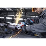 Bosch Batteri vinkelsliber GWS 18V-11PS Professional solo, 18 Volt Blå/Sort