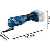 Bosch GOP 18V-34, 06018G2002, Multi-funktion værktøj Blå/Sort