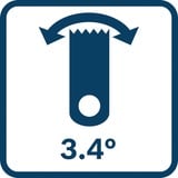 Bosch GOP 18V-34, 06018G2002, Multi-funktion værktøj Blå/Sort