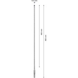 Bosch SDS plus-7X 1 stk, Boremaskine Borehammer, 6 mm, 465 mm, Mursten, Beton, Hård beton, Naturlig sten, Sandsten, Sten, 40 cm, SDS-plus