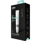 Braun BS1000 Hvid 1 Alkaline, Hårfjerner Hvid/Chrome, Hvid, Cylinder, Batteri, AA, Alkaline, Kina
