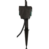 Brennenstuhl 1154450 stikkontakt Sort, Strømskinne Sort, Sort, IP44, 16 A