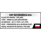 COBI ORP Błyskawica, Bygge legetøj 