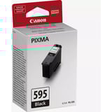 Canon PG-595 blækpatron 1 stk Original Sort Sort, 1 stk, 180 Sider, Enkelt pakke