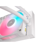 Corsair iCUE LINK TITAN 240 RX LCD RGB, Vandkøling Hvid