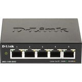 D-Link DGS-1100-05V2/E netværksswitch Administreret L2 Gigabit Ethernet (10/100/1000) Sort Administreret, L2, Gigabit Ethernet (10/100/1000)