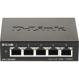 D-Link DGS-1100-05V2 netværksswitch Administreret L2 Gigabit Ethernet (10/100/1000) Sort Administreret, L2, Gigabit Ethernet (10/100/1000)