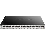 D-Link DGS-3130-54PS/E netværksswitch Administreret L3 Gigabit Ethernet (10/100/1000) Strøm over Ethernet (PoE) Grå Administreret, L3, Gigabit Ethernet (10/100/1000), Strøm over Ethernet (PoE), Stativ-montering