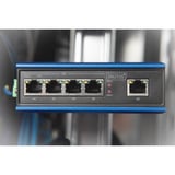 Digitus 4-port Gigabit PoE industriel, unmanaged, Switch 