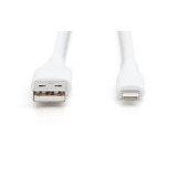 Digitus AK-600108-010-W, Kabel Hvid