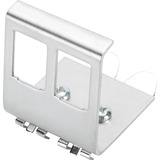 Digitus DIN-skinneadapter til 2x Keystone-moduler rustfrit stål