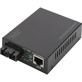 Digitus Gigabit PoE mediekonverter, RJ45 / SC, MM, PSE, Media Converter 