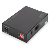 Digitus Gigabit PoE mediekonverter, RJ45 / SC, MM, PSE, Media Converter 