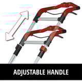 EINHELL Professional Akku-plæneklipper RASARRO 36/42, 36Volt (2x18V) Rød/Sort