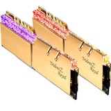 G.Skill Trident Z Royal F4-3600C14D-32GTRGA hukommelsesmodul 32 GB 2 x 16 GB DDR4 3600 Mhz Guld, 32 GB, 2 x 16 GB, DDR4, 3600 Mhz, 288-pin DIMM
