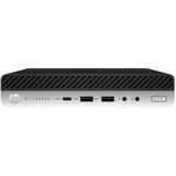 HP A204025, Mini-PC Sort/Sølv