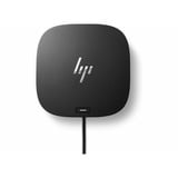 HP USB-C-dockingstation G5 renoveret, Docking station Sort