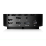HP USB-C-dockingstation G5 renoveret, Docking station Sort