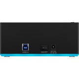 ICY BOX IB-127CL-U3 USB 3.2 Gen 1 (3.1 Gen 1) Type-B Sort, Docking station HDD, SATA, Serial ATA II, Serial ATA III, 2.5,3.5", 18 TB, USB 3.2 Gen 1 (3.1 Gen 1) Type-B, 5 Gbit/sek.