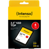 Intenso Top SSD 4 TB, Solid state-drev Sort